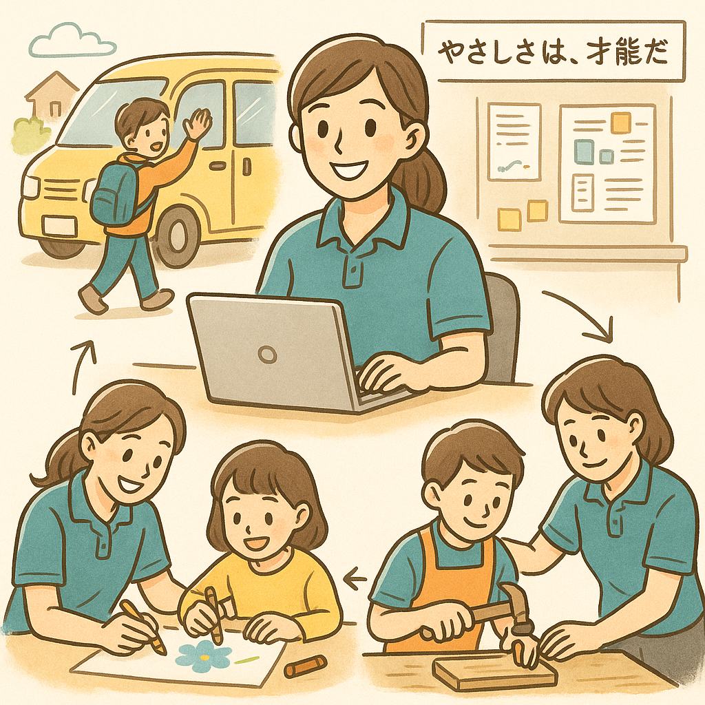 若手スタッフの様子